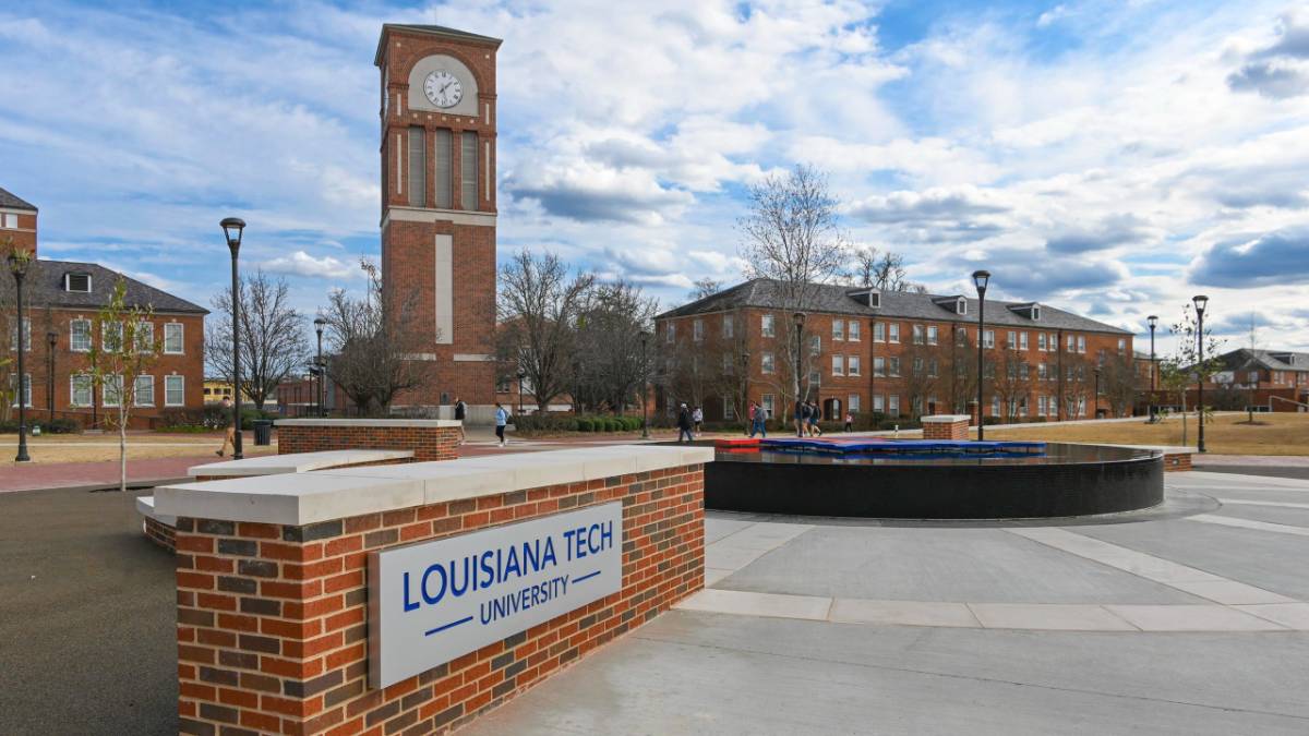 Centennial Plaza at Louisiana Tech